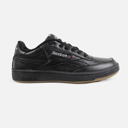 کفش کتانی کژوال مشکی زنانه reebok club C85 مدل 2061